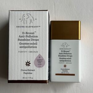Drunk Elephant D-Bronzi Anti-Pollution Bronzing Drops with Peptides
